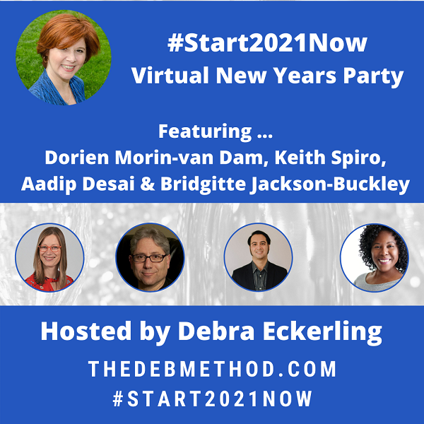 #start2021Now Virtual New Years Party