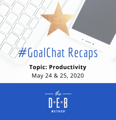 May 24 & 25 #GoalChats on Productivity  – With Author Sean McLachlan