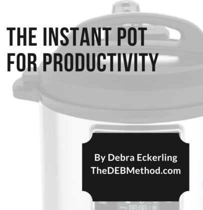 The Instant Pot for Productivity