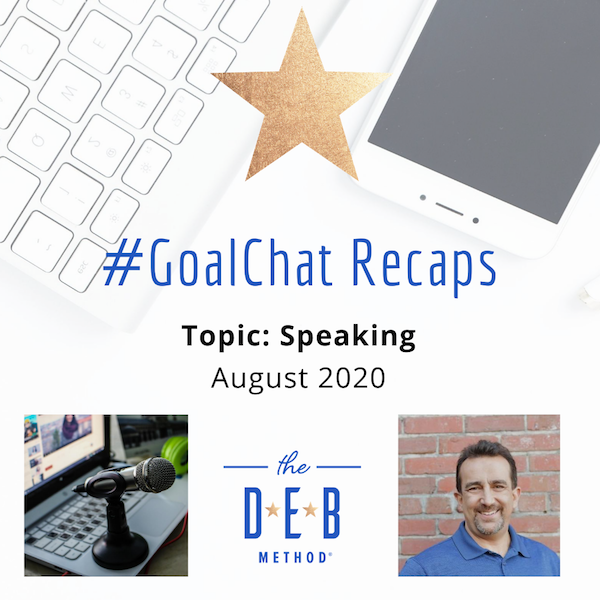 #GoalChat Recap on Speaking with Jim Fuhs