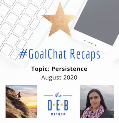 #GoalChats on Persistence with author Diana Giovinazzo