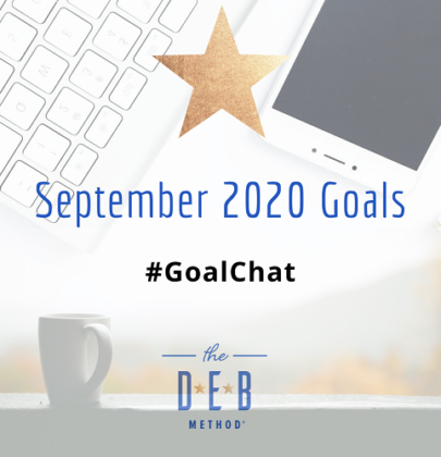 September 2020 Goals #GoalChat