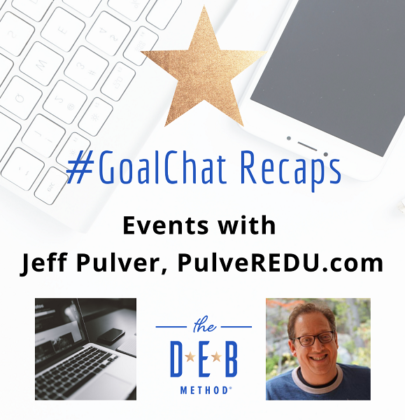 #GoalChats on Events with Jeff Pulver, PulveREDU