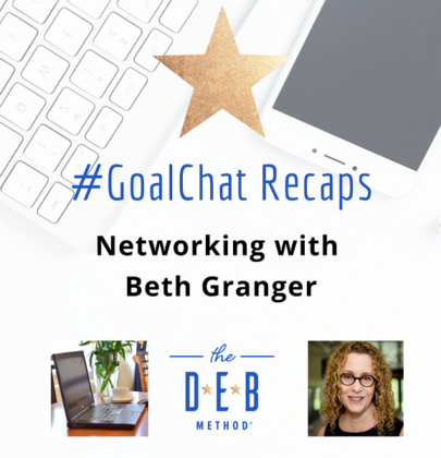 #GoalChats on Networking with Beth Granger