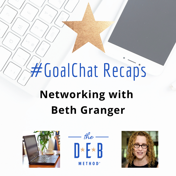 Networking with Beth Granger on GoalChatLive