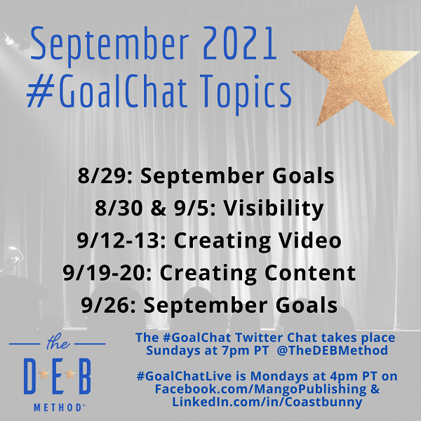 September 2021 GoalChat Topics