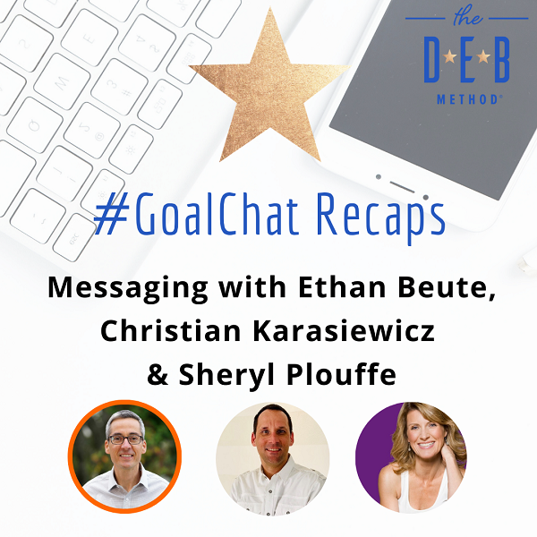 Messaging with Ethan Beute, Christian Karasiewicz & Sheryl Plouffe