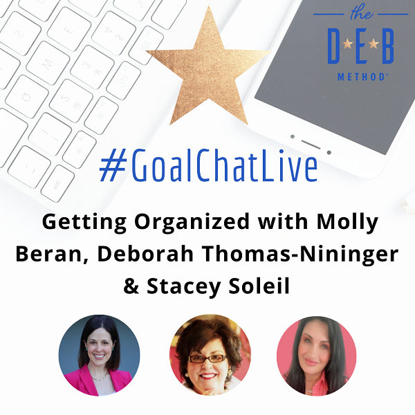 Getting Organized with Molly Beran, Deborah Thomas-Nininger & Stacey Soleil TDM