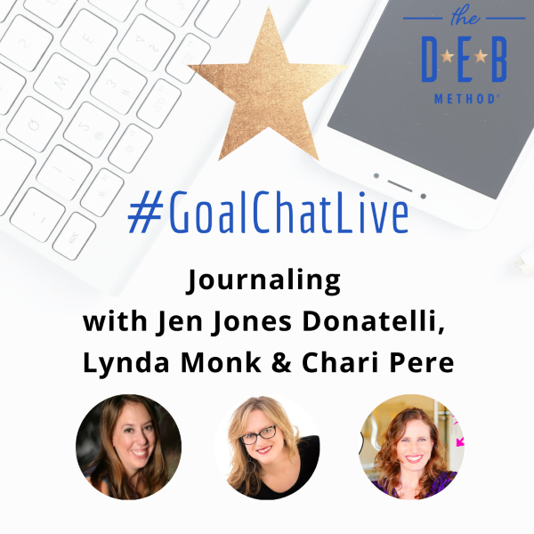 Journaling with Jen Jones Donatelli, Lynda Monk, Chari Pere