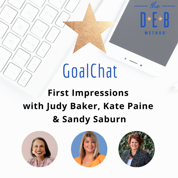 First Impressions with Judy Baker, Kate Paine, and Sandy Saburn